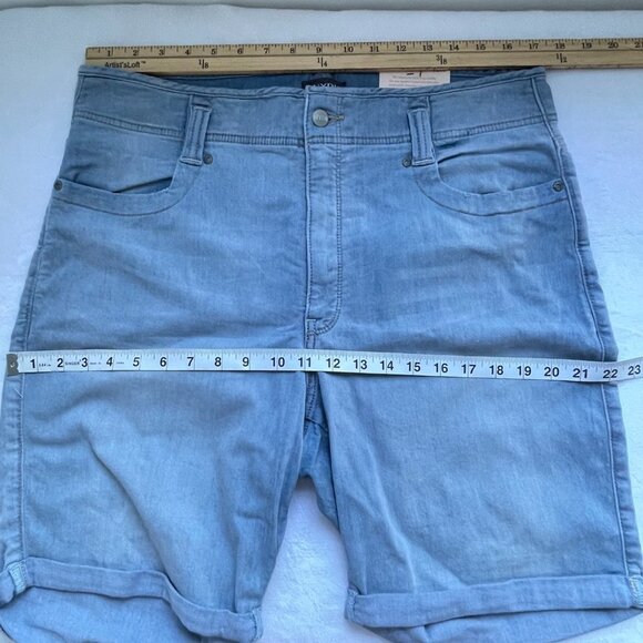 NYDJ High-Rise Ella Shorts w/ Binding Detail Size 14W - Picture 5 of 6